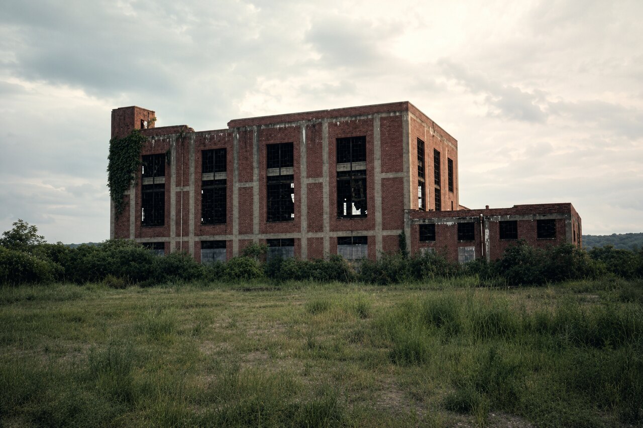 The former powerhouse at the West Virginia Ordnance Works